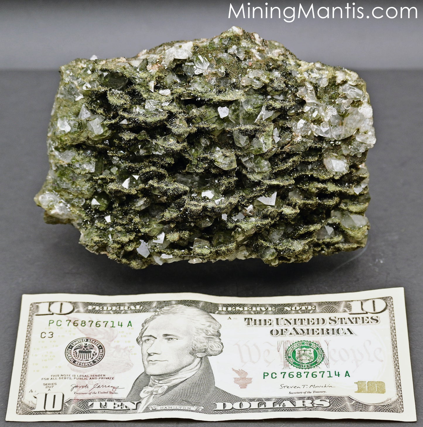 Epidote with Quartz