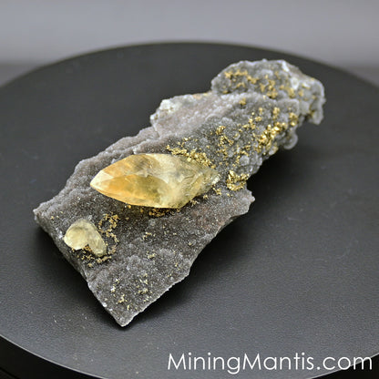 Calcite with Pyrite