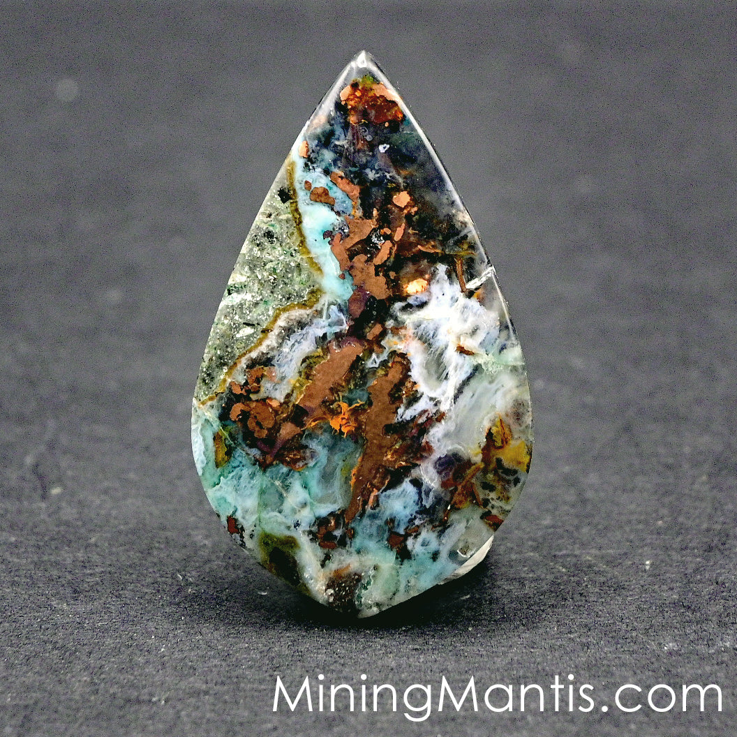 Indonesian Copper / Chrysocolla Cab