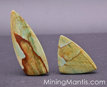 Vistaite Jasper Cabs (2 Pcs)