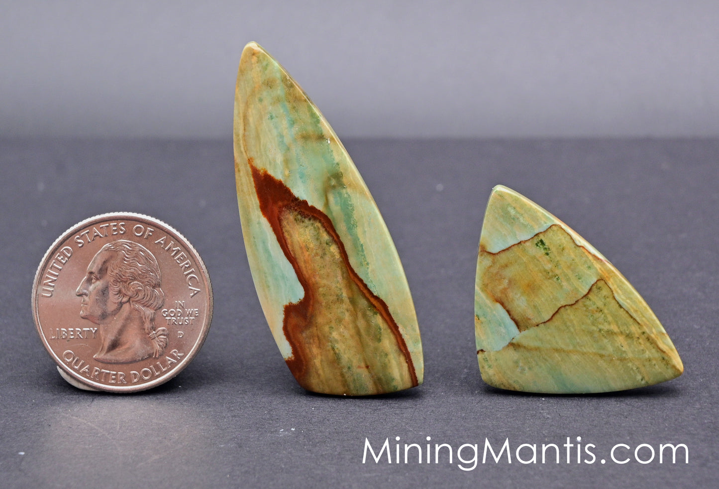 Vistaite Jasper Cabs (2 Pcs)